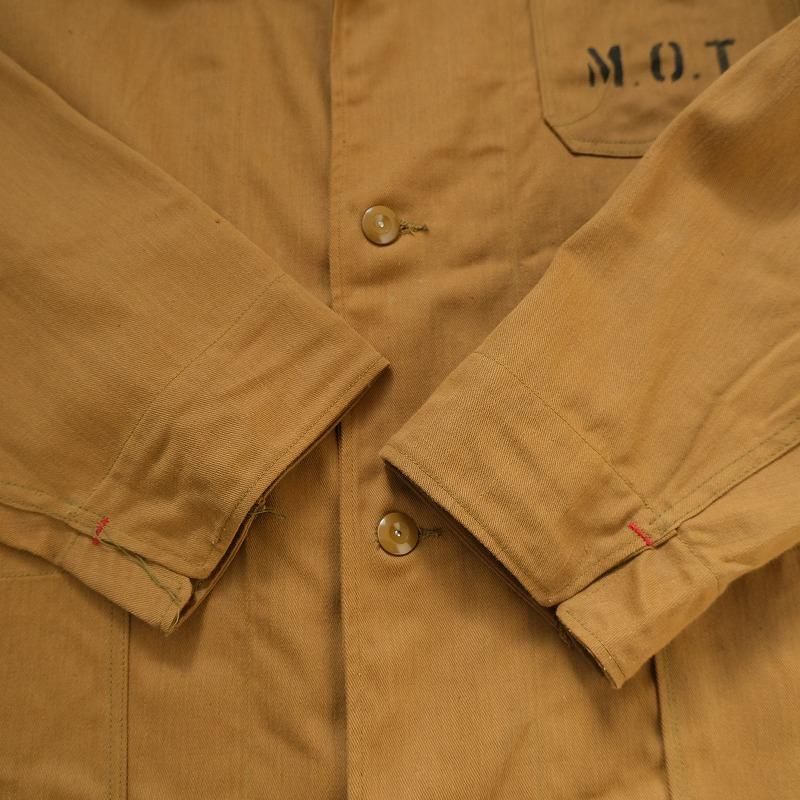 1950's HOLDFAST BROWN DRILL TWILL WORK COAT