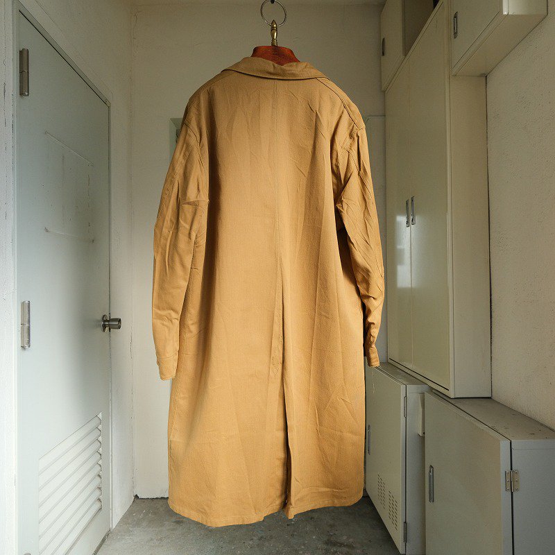 1950's HOLDFAST BROWN DRILL TWILL WORK COAT