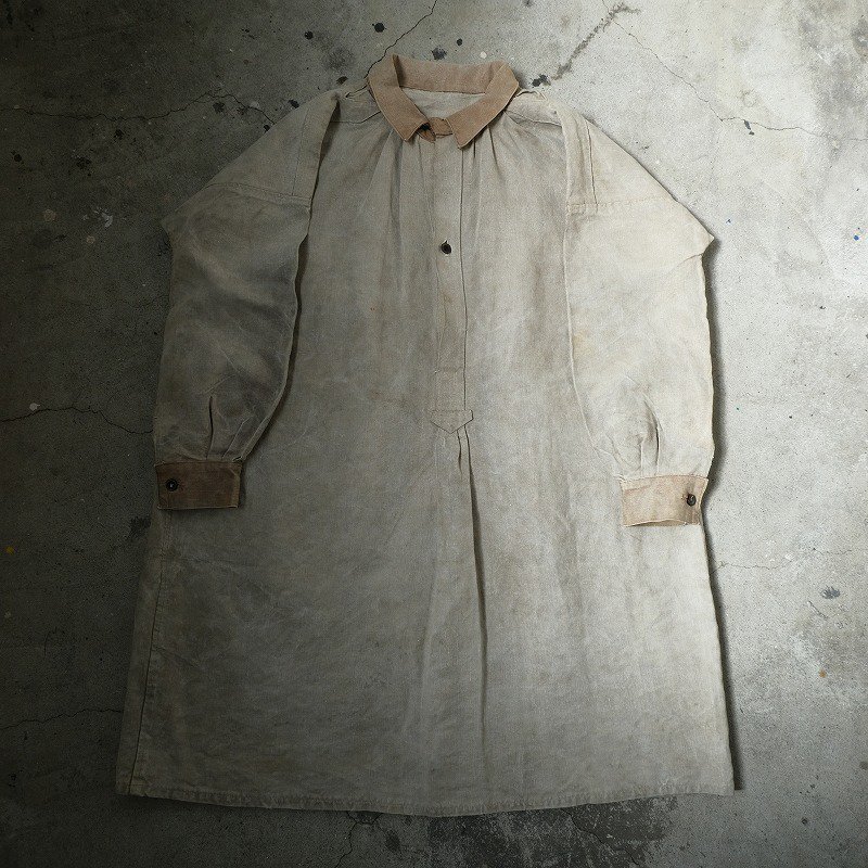 1910's FRENCH HUNTING BEATER'S SMOCK