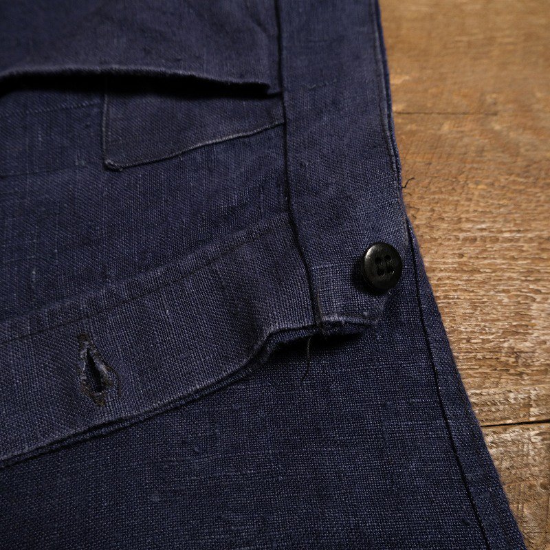 1920's BELGIAN LINEN WORK TROUSERS