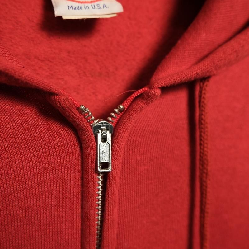 1980's GEARING UP FULL ZIP SWEAT PARKA