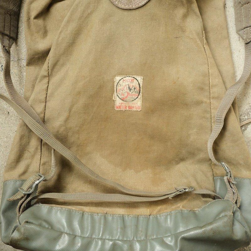 1950's MILLET CANVAS BACK PACK