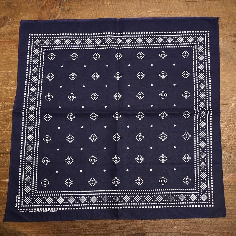 1950's TUSIDE IRONWEAVE BANDANNA