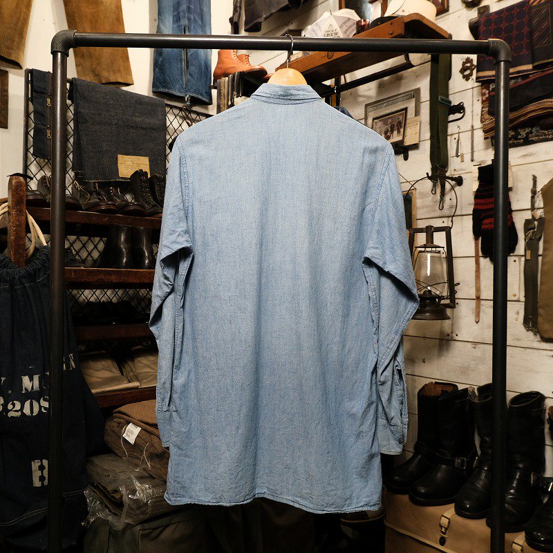 1950's U.S.NAVY CHAMBRAY SHIRT