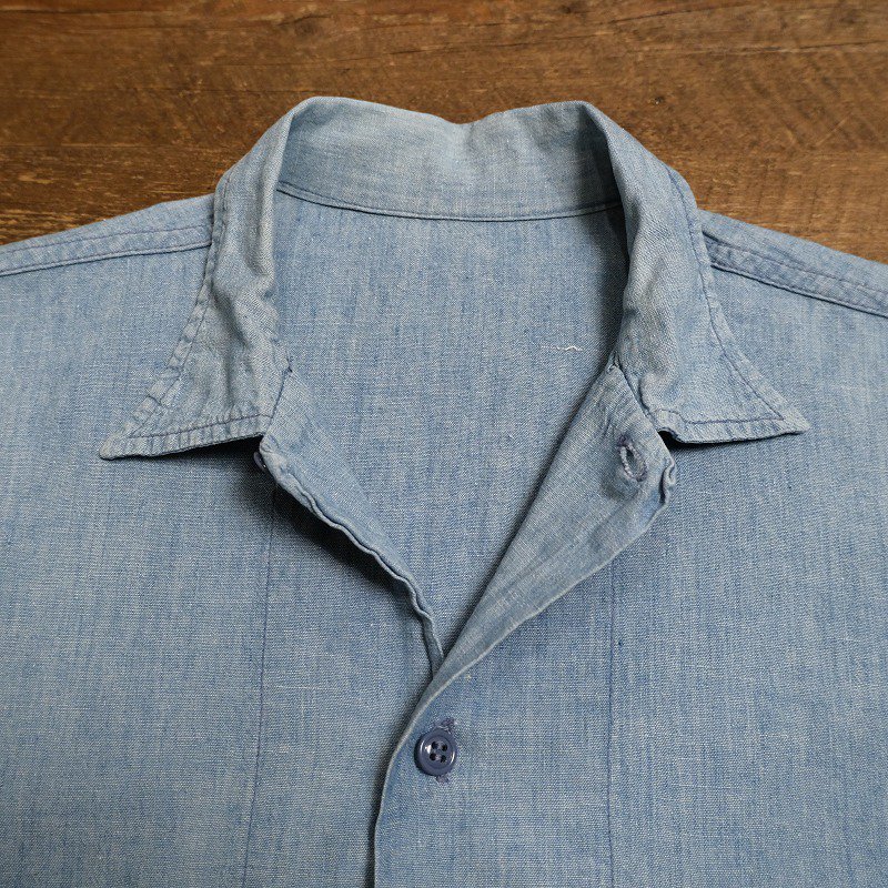 1950's U.S.NAVY CHAMBRAY SHIRT