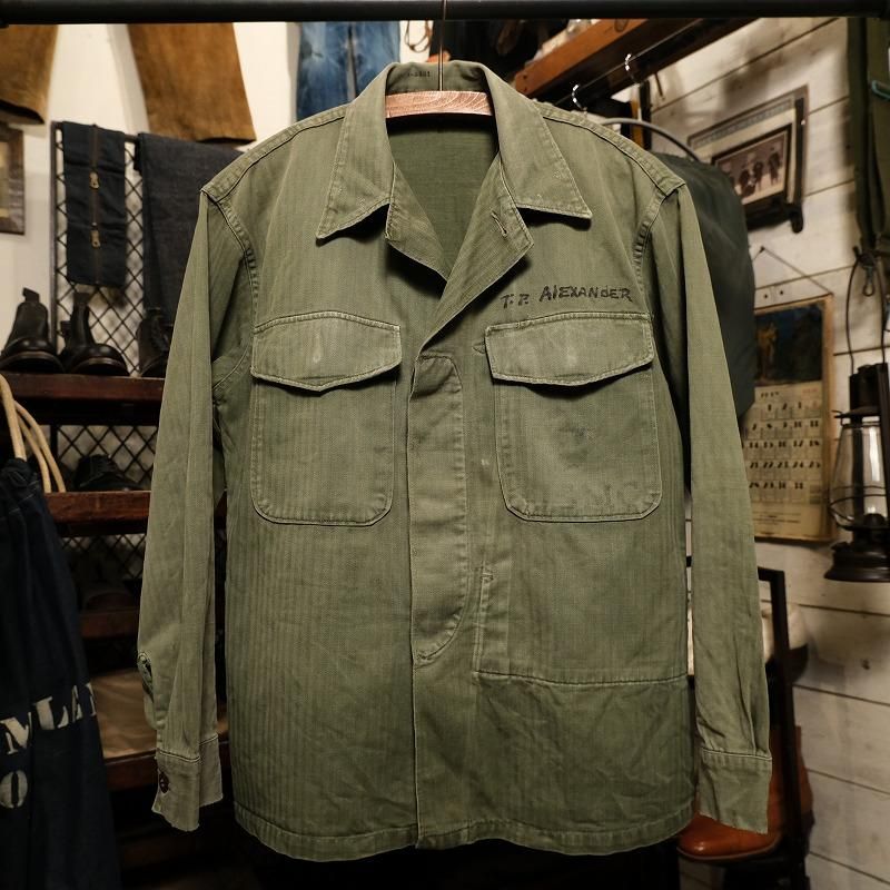 50年代USMC P-53 HBT UTILITY SHIRT