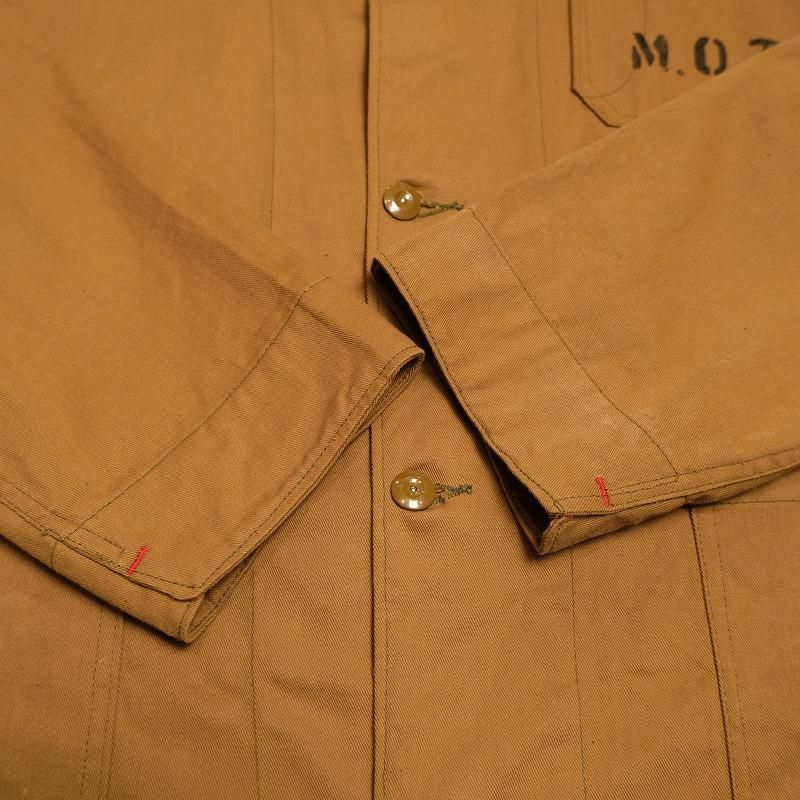 1950's HOLDFAST BROWN DRILL TWILL WORK COAT