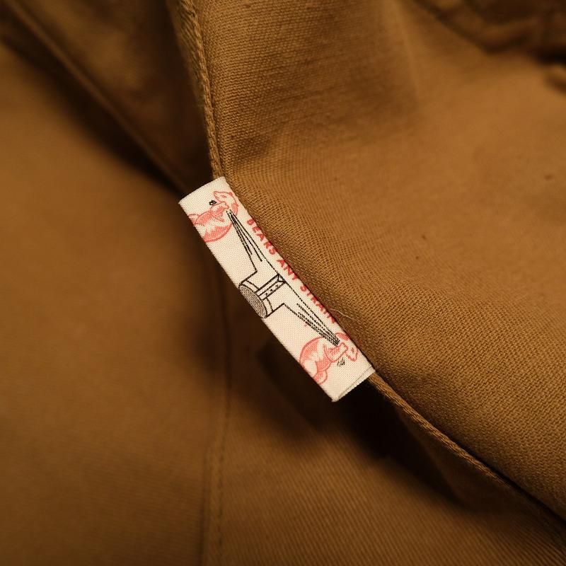 1950's HOLDFAST BROWN DRILL TWILL WORK COAT