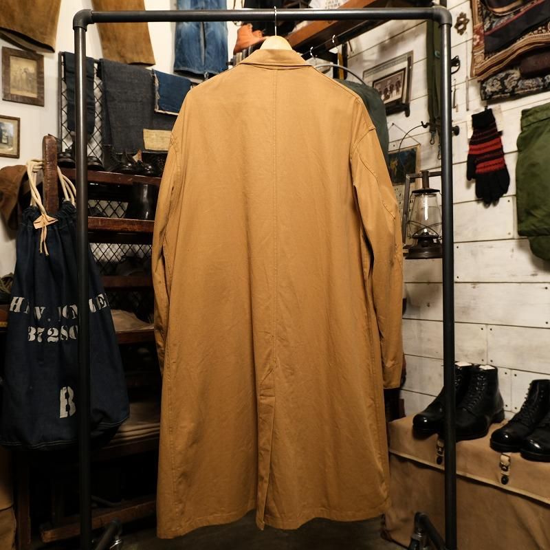 1950's HOLDFAST BROWN DRILL TWILL WORK COAT