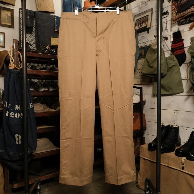 1950's U.S.MILITARY M-51 COTTON KHAKI TROUSERS