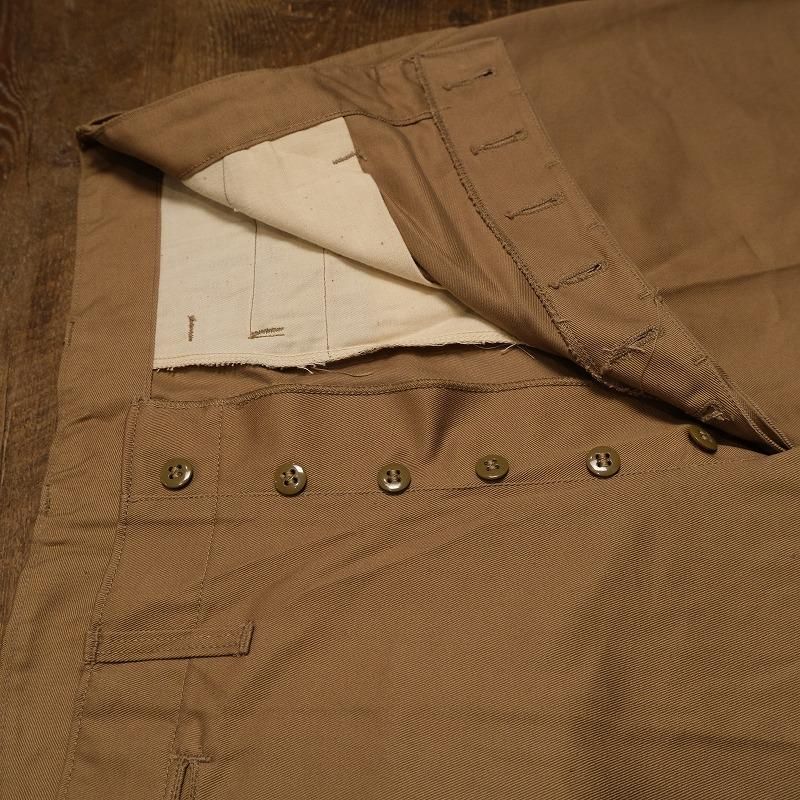 1950's U.S.MILITARY M-51 COTTON KHAKI TROUSERS