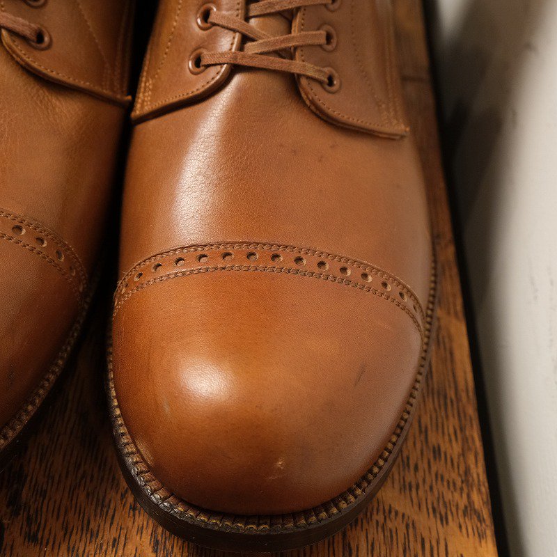 1910's WW1 U.S.M.C. CAP TOE SERVICE SHOES(JOS M.HERMAN)