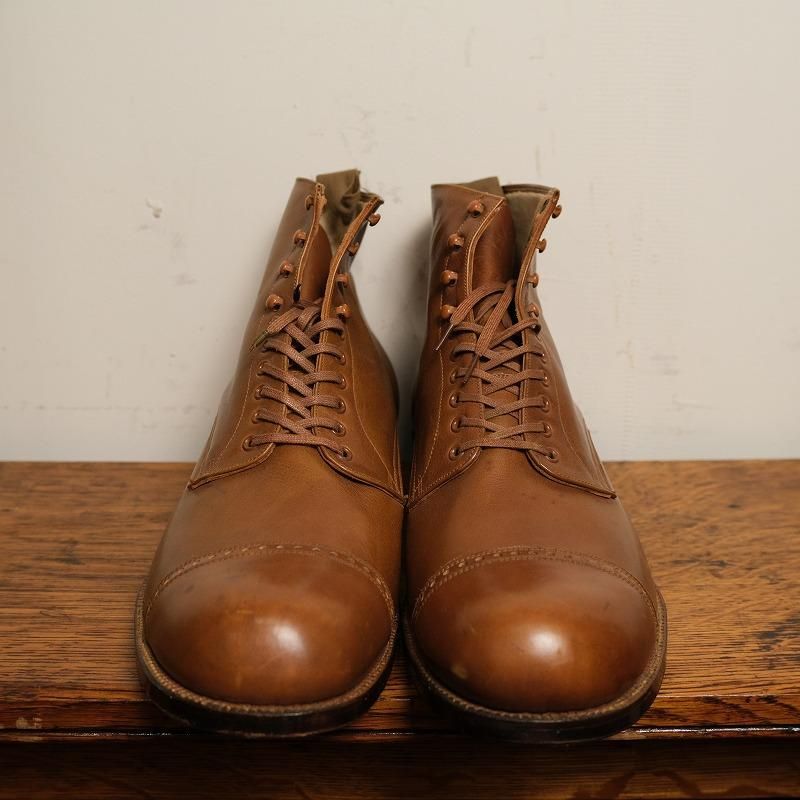 1910's WW1 U.S.M.C. CAP TOE SERVICE SHOES(JOS M.HERMAN)