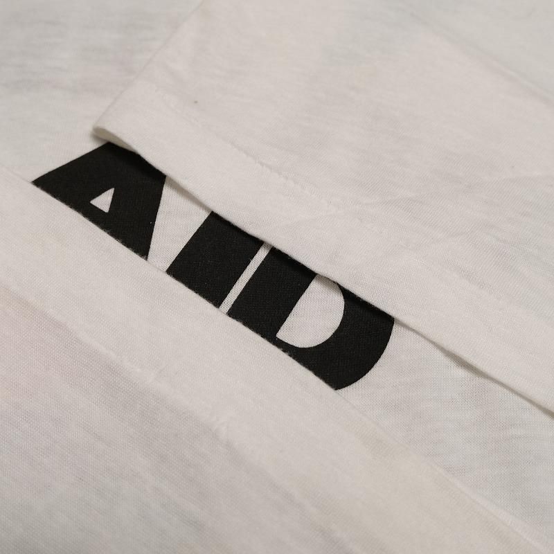 LIVE AID Tシャツ ホワイト LIVE AID 1985 Tee - 赤い羽BLOG