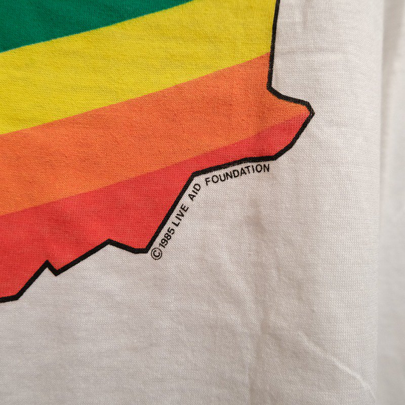 1985's LIVE AID T-SHIRT