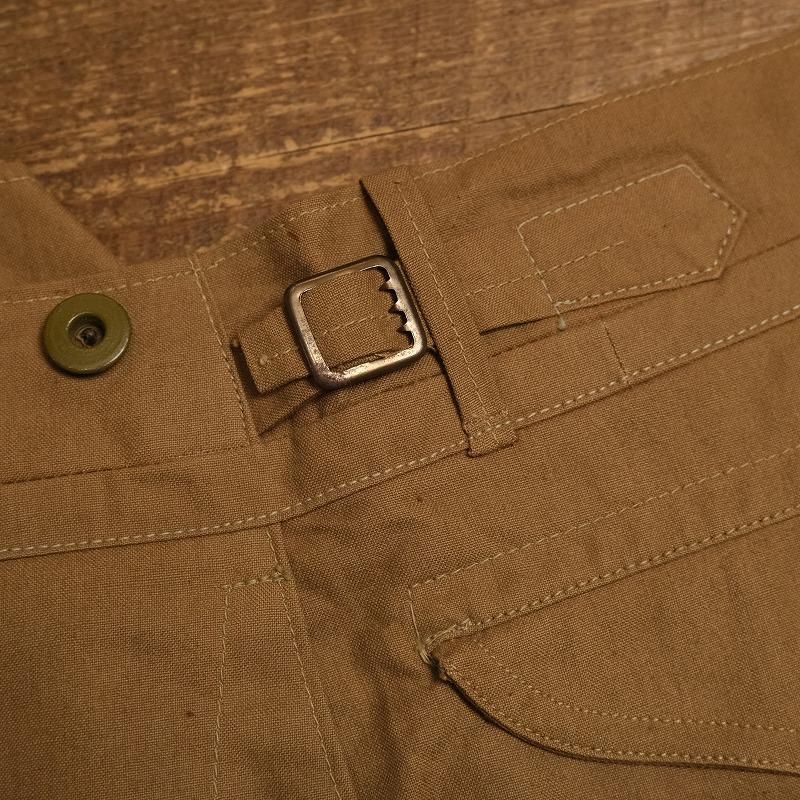 1910's COTTON CANVAS WORK TROUSERS