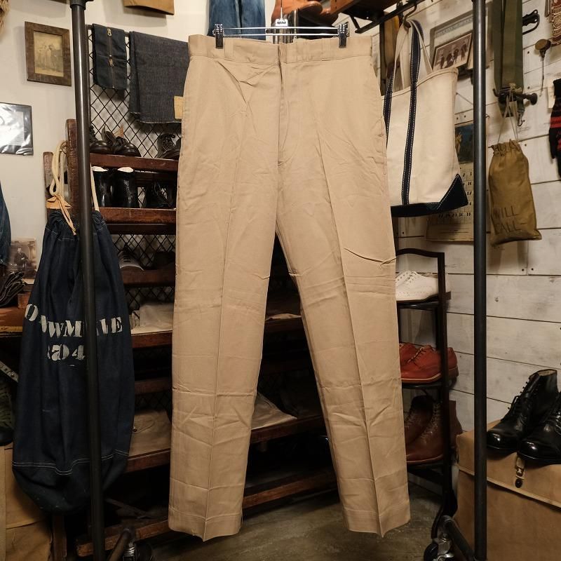 1960's U.S.M.C. COTTON KHAKI TROUSERS