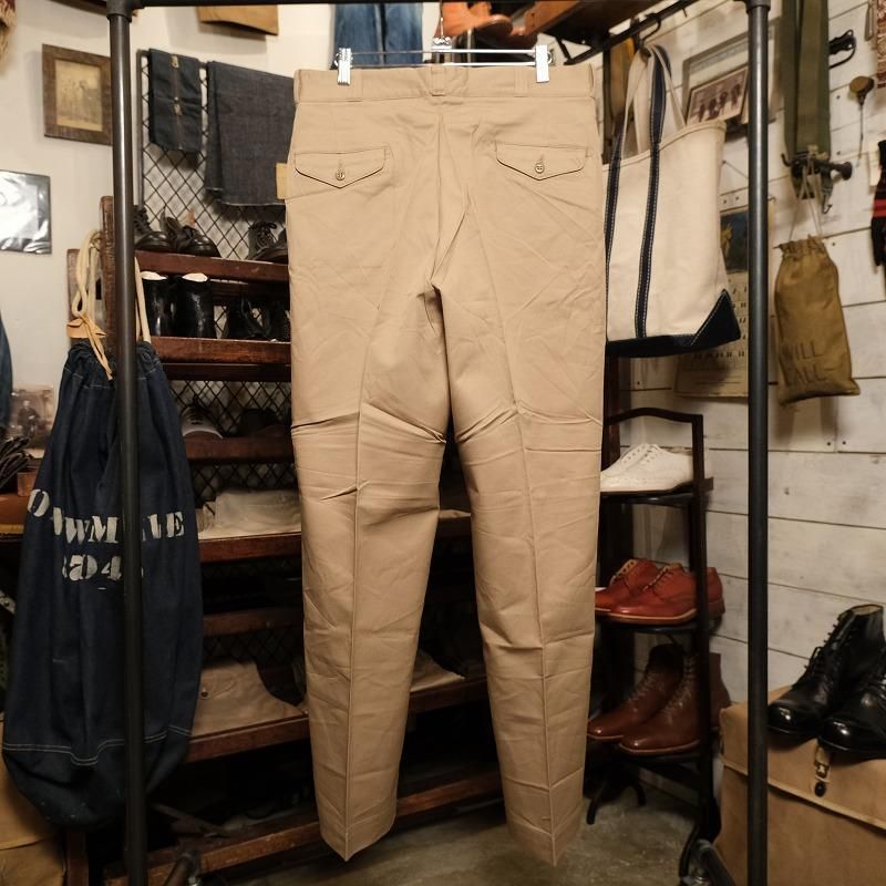 1960's U.S.M.C. COTTON KHAKI TROUSERS