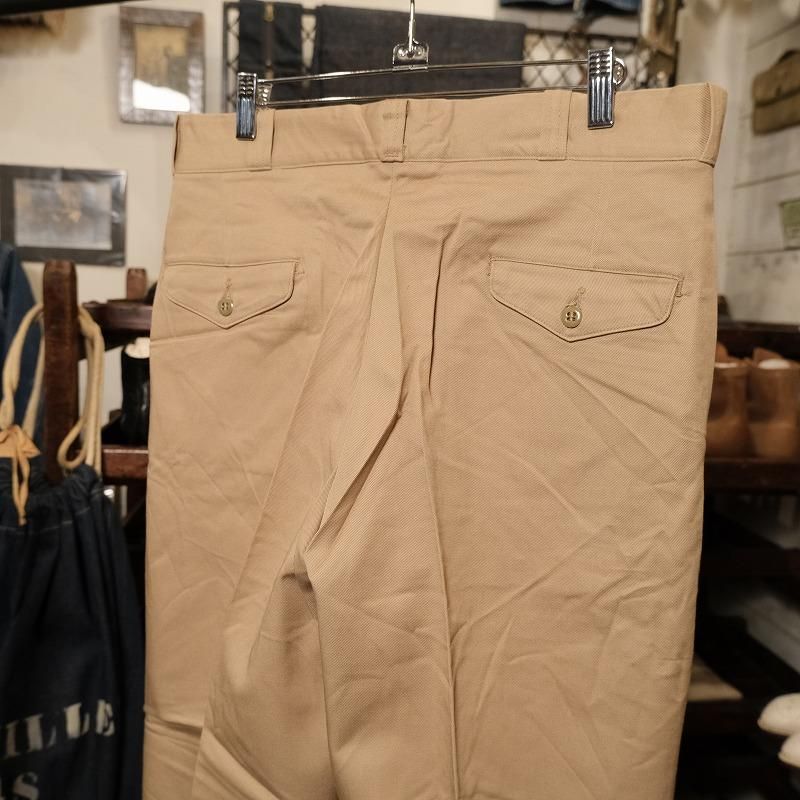 1960's U.S.M.C. COTTON KHAKI TROUSERS