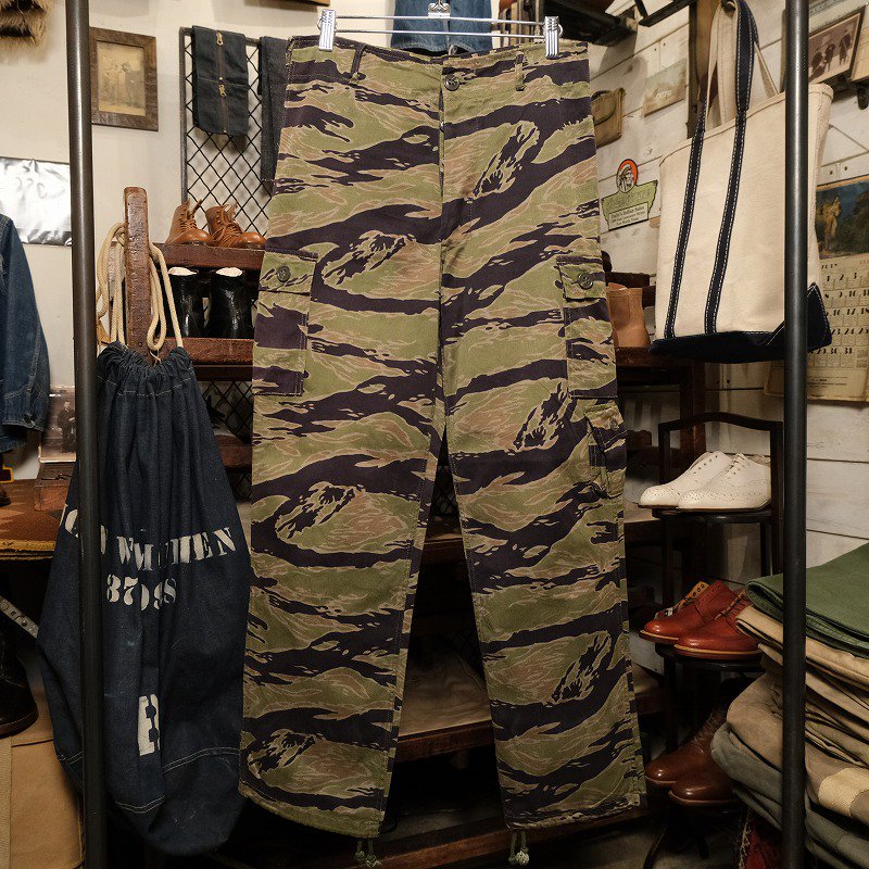 1960's～1970's VIETNAM TIGER STRIPE TROUSERS - Cocky Crew Store