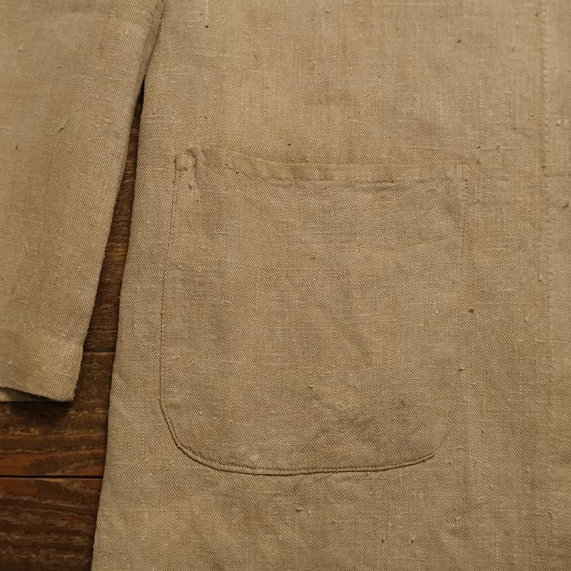 1890's～1900's LINEN SACK COAT - Cocky Crew Store -Antiques & Old