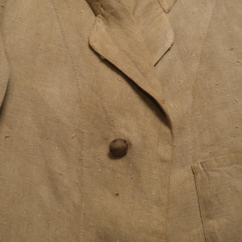 1890's～1900's LINEN SACK COAT - Cocky Crew Store -Antiques & Old