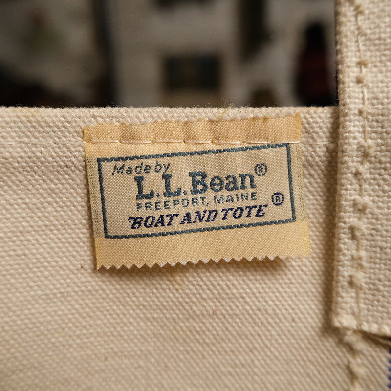 1980's L.L.BEAN BOAT AND TOTE BAG