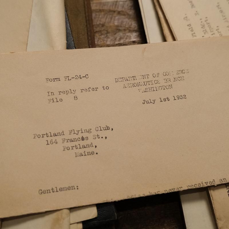 1930's PORTLAND FLYING CLUB 