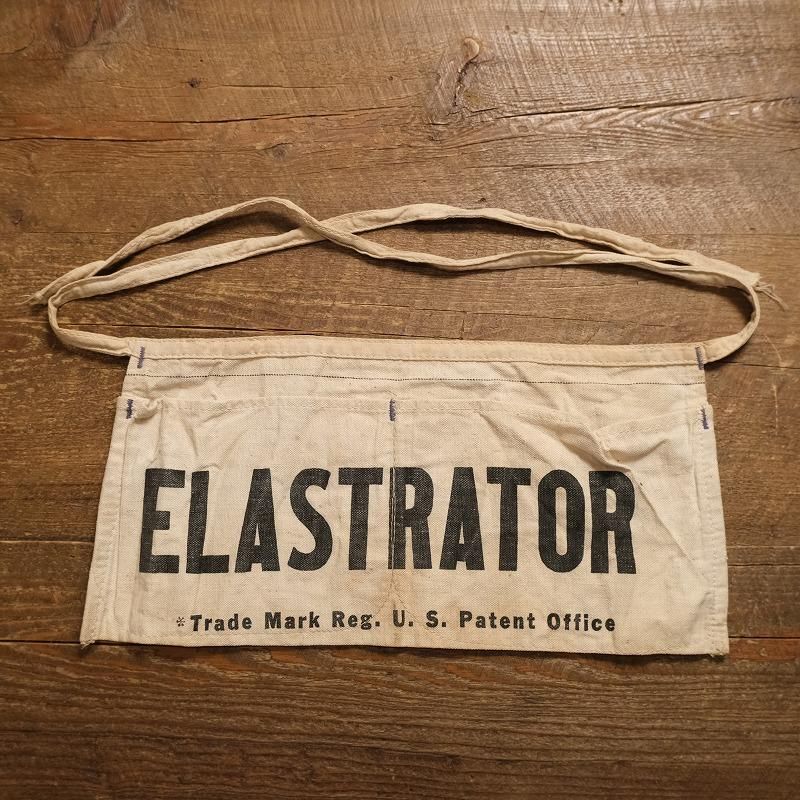 1940's ELASTRATOR APRON