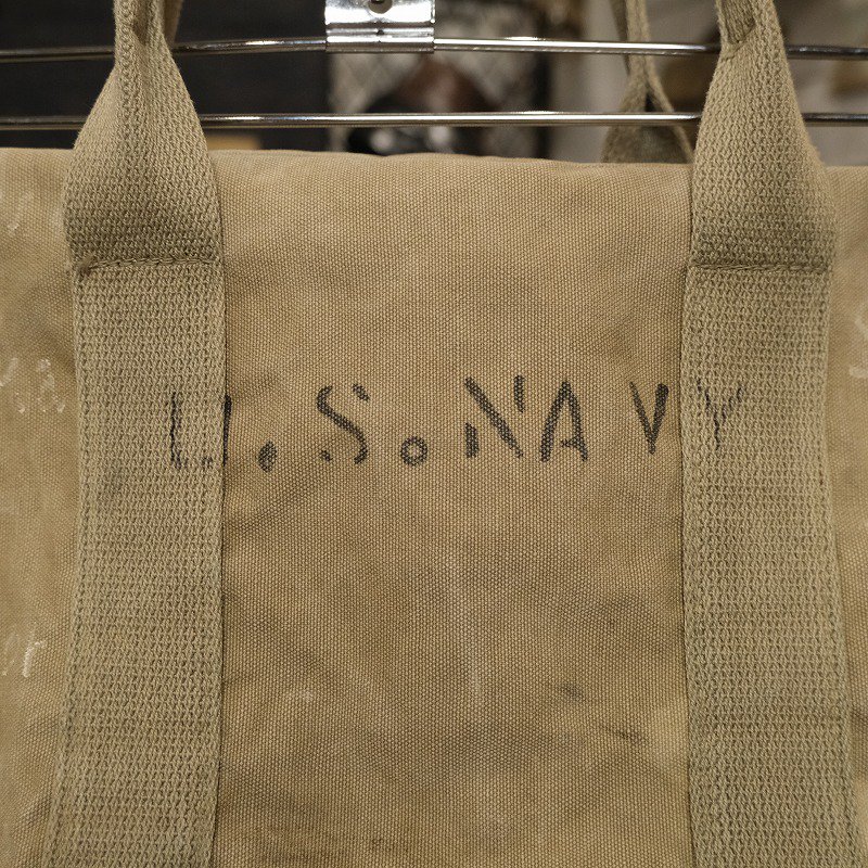 1940's U.S.NAVY CANVAS BAG