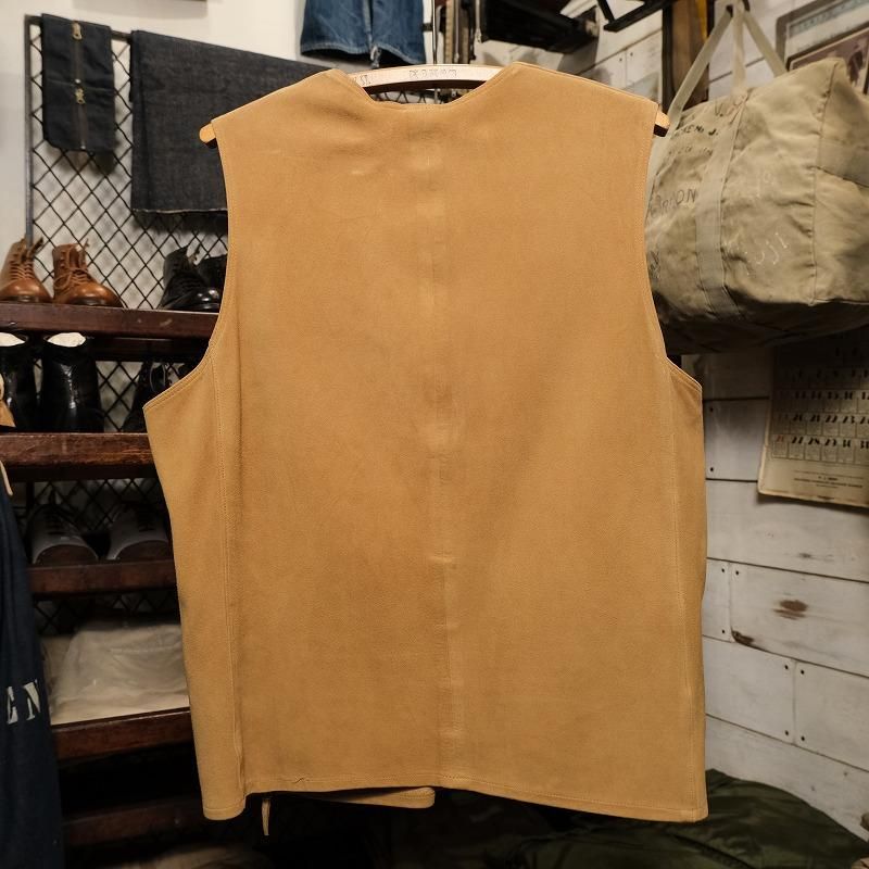 1960's DEERSKIN TRADING POST PULLOVER VEST