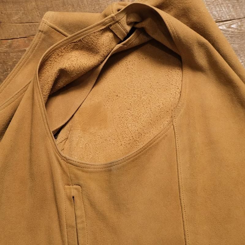 1960's DEERSKIN TRADING POST PULLOVER VEST