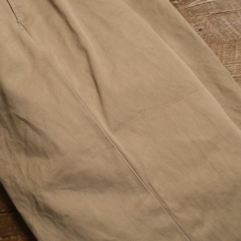 1960's U.S.ARMY COTTON KHAKI TROUSERS