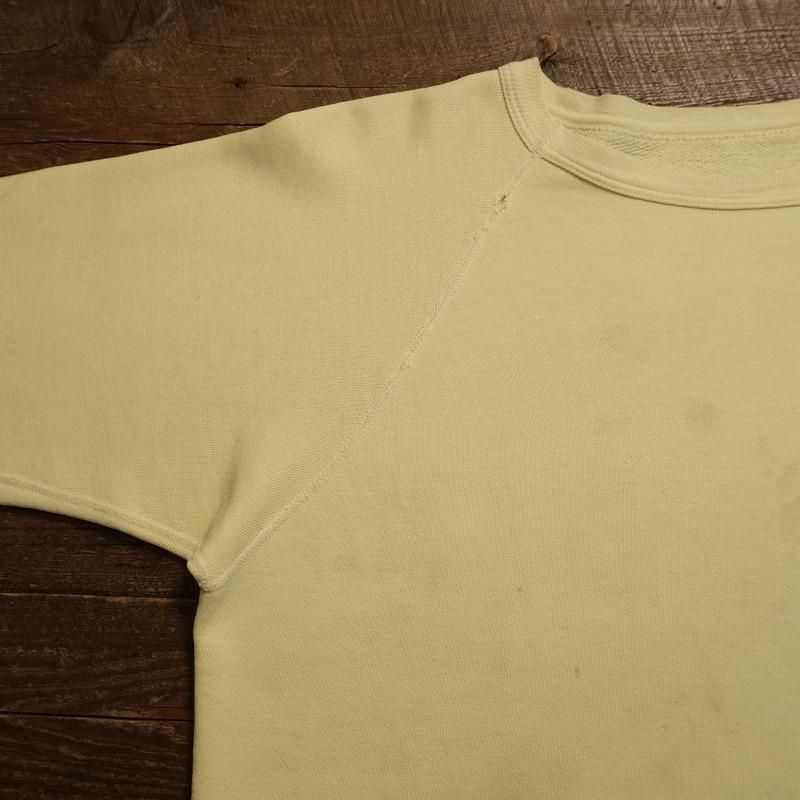 1960's LEMON YELLOW SWEAT SHIRT