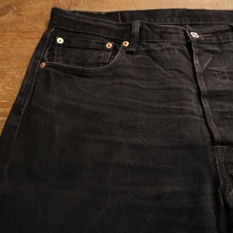 LEVI'S 501 BLACK DENIM PANTS