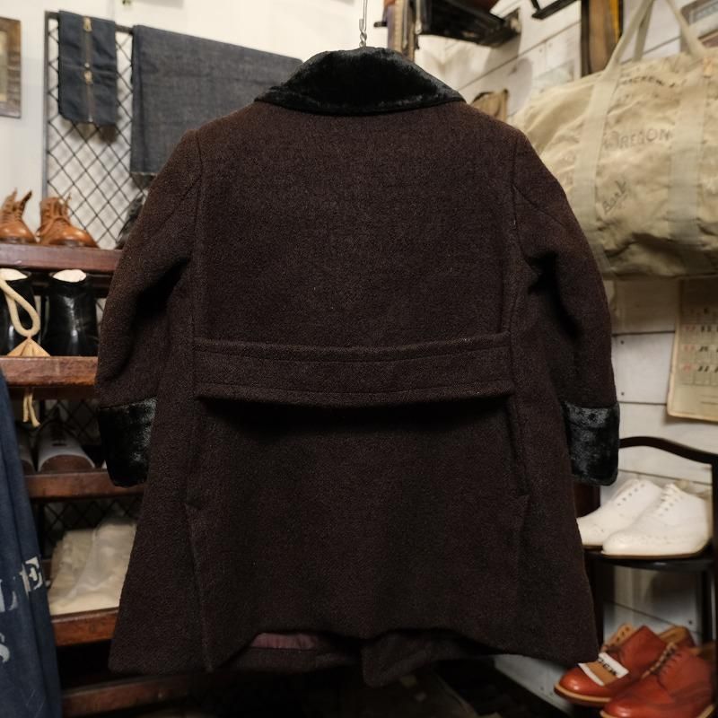 1910's BROWNING KING & CO WOOL COAT