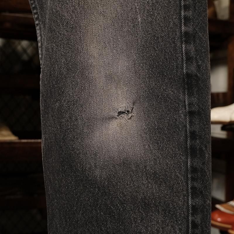 1990's LEVI'S 505 BLACK DENIM PANTS
