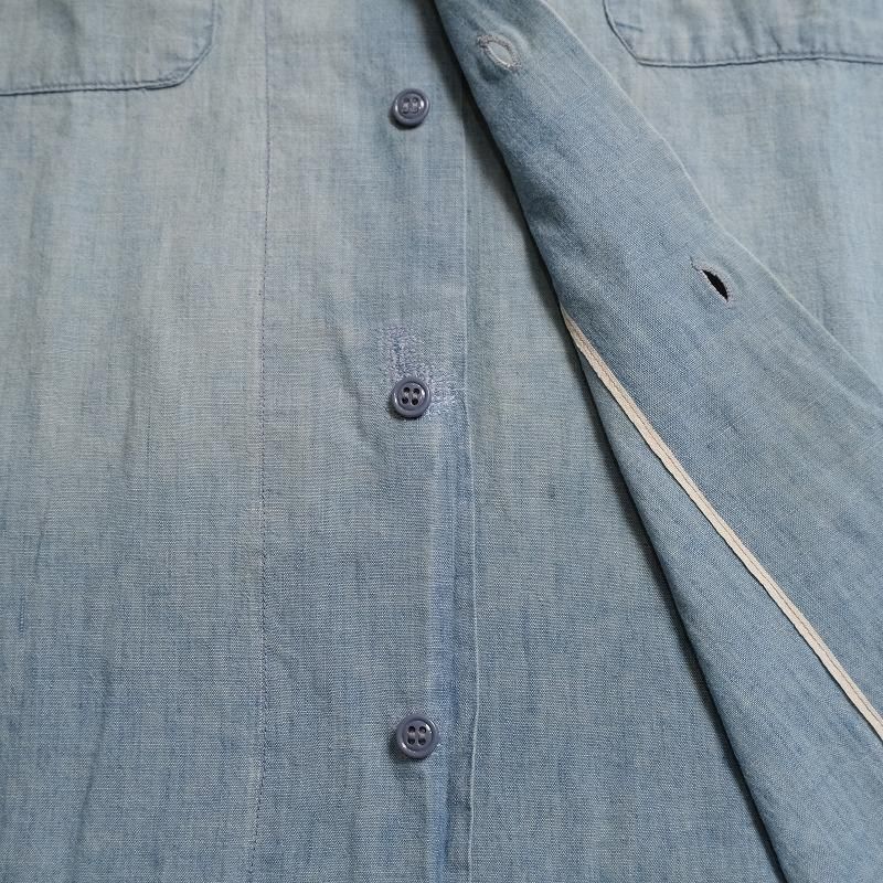 1970's U.S.NAVY CHAMBRAY SHIRT