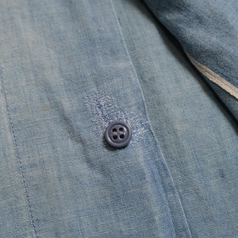 1970's U.S.NAVY CHAMBRAY SHIRT