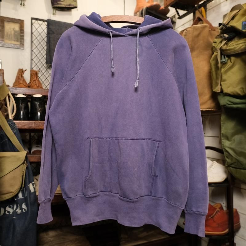 1960's BRENT EGGPLANT NAVY SWEAT PARKA 