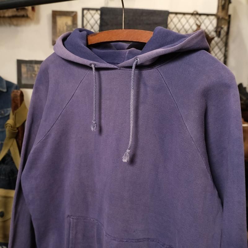 1960's BRENT EGGPLANT NAVY SWEAT PARKA 