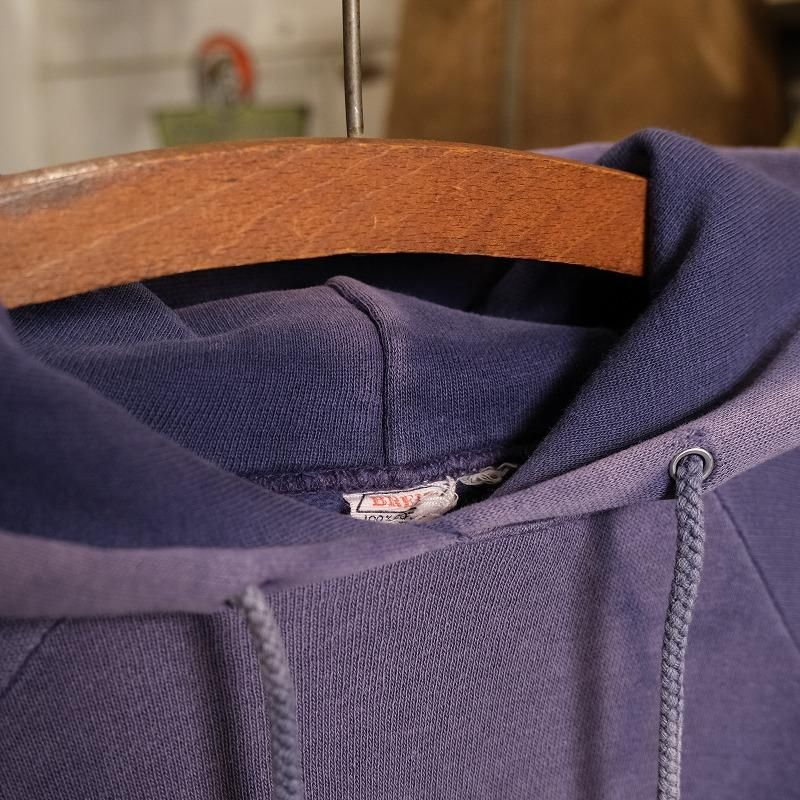 1960's BRENT EGGPLANT NAVY SWEAT PARKA 