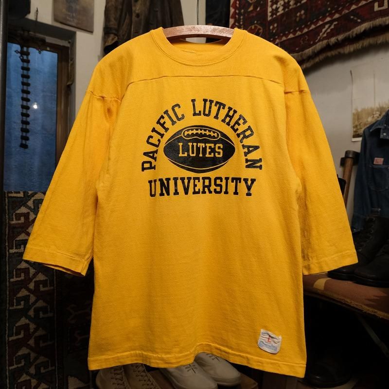 1970's CHAMPION FOOTBALL T-SHIRT (PACIFIC LUTHERAN)