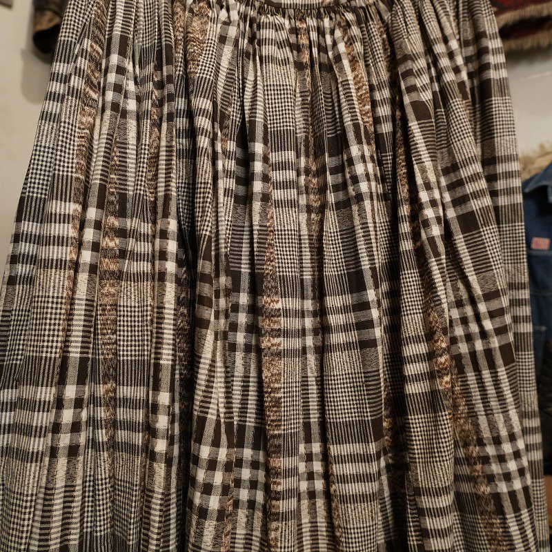 1890's ANTIQUE WORK DRESS SKIRT