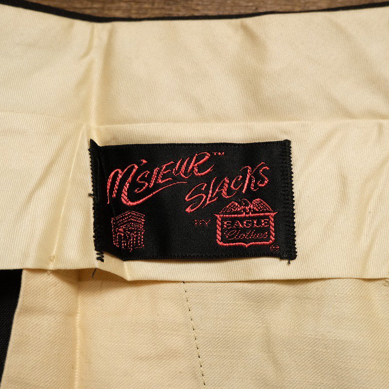 1960's EAGLE CLOTHES WOOL SLACKS