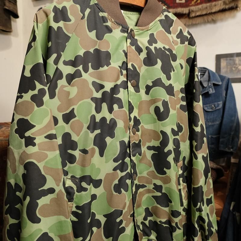 1970's CAMOUFLAGE NYLON JACKET