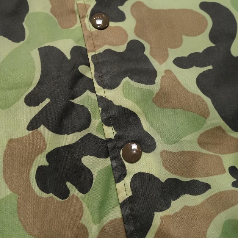 1970's CAMOUFLAGE NYLON JACKET