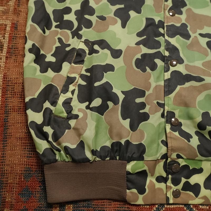 1970's CAMOUFLAGE NYLON JACKET