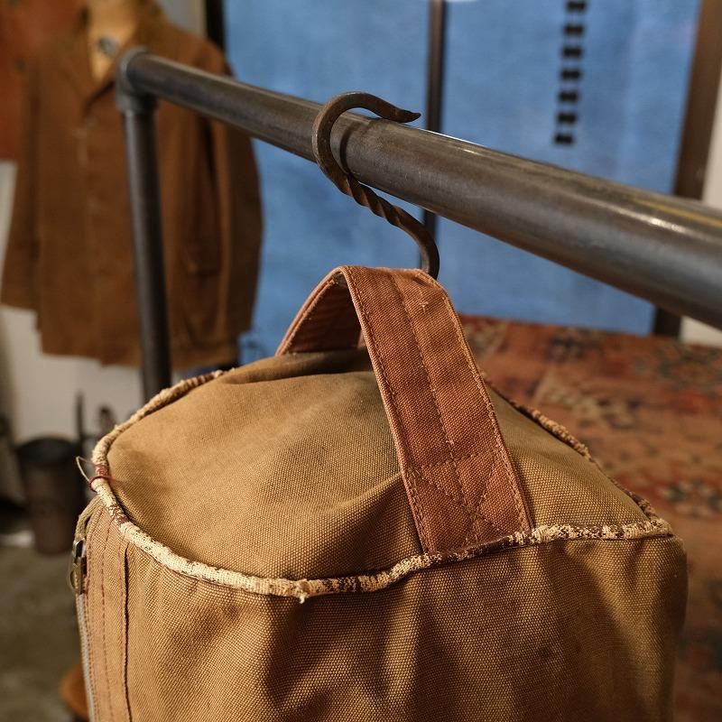 1930's TALON ZIPPER CANVAS BAG