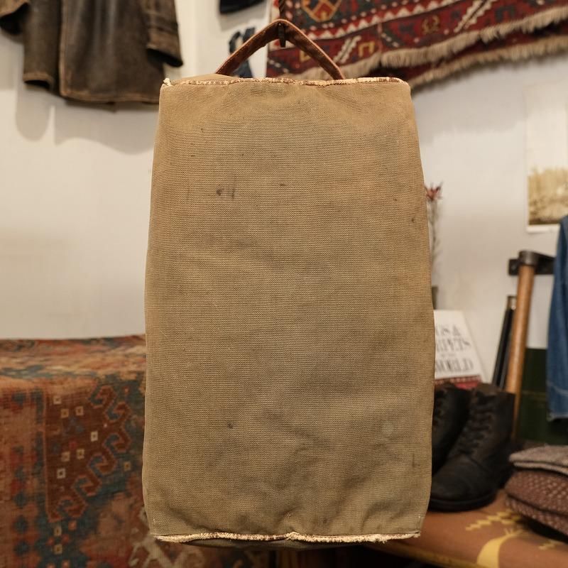 1930's TALON ZIPPER CANVAS BAG